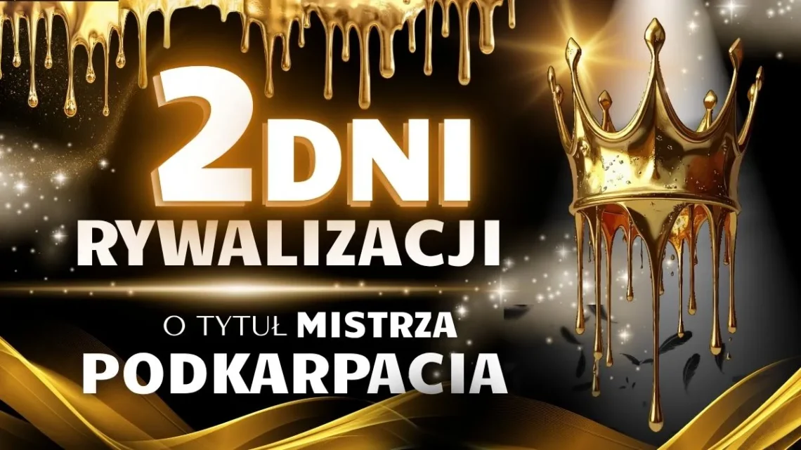 Grafika promująca dwa dni Podkarpackich Mistrzostw Tanecznych 2026 w Krośnie