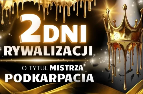 Grafika promująca dwa dni Podkarpackich Mistrzostw Tanecznych 2026 w Krośnie